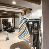 Vintage Streifen Golfhandtuch