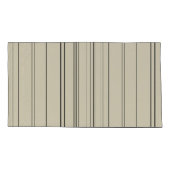 Vintage Streifen Kissenbezug (Rückseite)