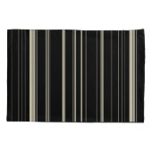 Vintage Streifen Kissenbezug (Rückseite)