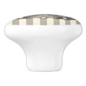 Vintage Streifen mit Streifen Coole, individuell e Keramikknauf (Seitenansicht)