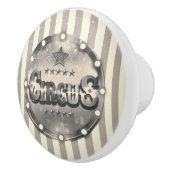 Vintage Streifen mit Streifen Coole, individuell e Keramikknauf (Rechts)