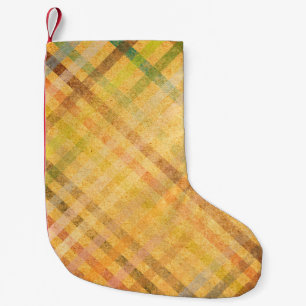 Vintage Streifen nahtlos Kleiner Weihnachtsstrumpf