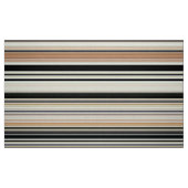 Vintage Streifen-Retro-Muster Stoff (Fat Quarter (45,7 x 55,9 cm))