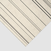 Vintage Streifen Seidenpapier (Detail)