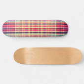 Vintage Streifen Skateboard (Horizontal)
