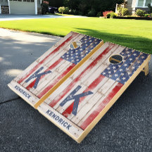 Vintage Streifen und Sterne Patriotische Amerikani