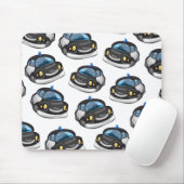 Vintage-Streifenwagen Mousepad (Mit Mouse)