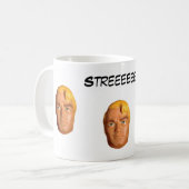 Vintage Stretch Armstrong Kaffeetasse (Vorderseite Links)