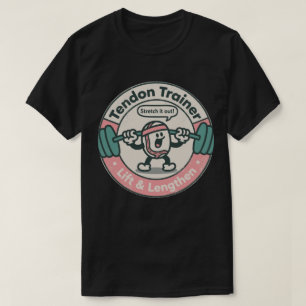 Vintage Stretch It Out Kinesiologie T-Shirt