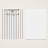 Vintage Stricklinien mit Speicherkarte (Vorne & Hinten)