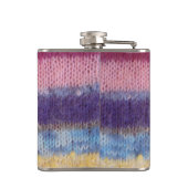 Vintage Strickmuster Flachmann (Rückseite)