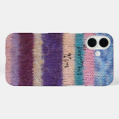 Vintage Strickspass Case-Mate iPhone Hülle (Rückseite (Horizontal))