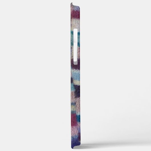 Vintage Strickspuren Case-Mate iPhone Hülle (Rückseite / Links)