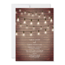 Vintage String Lightbulbs-Hochzeit