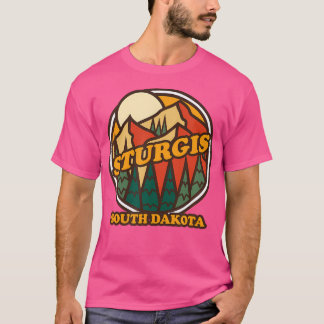 Vintage Sturgis Süd Dakota Wandern T-Shirt