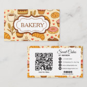 Vintage Style Bakery Visitenkarte (Vorne/Hinten)