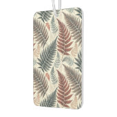 Vintage-style botanical fern leaves autolufterfrischer (Links)