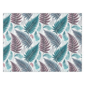 Vintage-style botanical fern leaves tischdecke (Vorderseite (Horizontal))