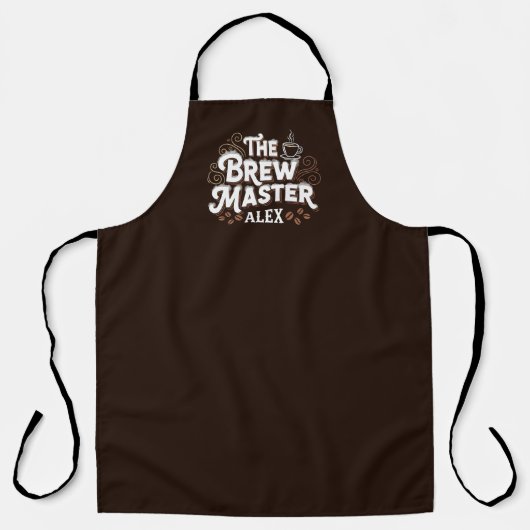 Vintage Style Brew Master Schürze (Vorderseite)
