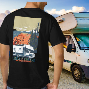 Vintage Style Cedar Breaks National Monument Straß T-Shirt