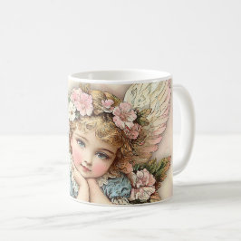 Vintage Style Engel Kaffeetasse