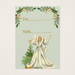 Vintage Style Engel Weihnachtsgeschenk-Anhänger