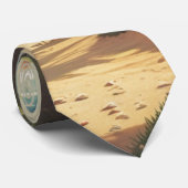 Vintage Style Hawaiian Travel Aloha From Hawaii Krawatte (Gerollt)