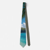Vintage Style Hawaiian Travel Aloha From Hawaii Krawatte (Vorderseite)