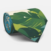 Vintage Style Hawaiian Travel Aloha From Hawaii Krawatte (Gerollt)