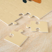 Vintage Style Jamaica Travel Illustration Puzzle (Seite)