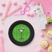 {Vintage Style} Martini Pappteller (Party)