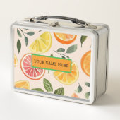 Vintage Style Metal Lunchbox (Vorderseite)