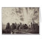Vintage Style New York City Skyline