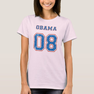 Vintage Style Obama T-Shirt - Wahl 2008