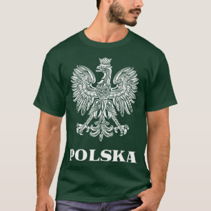 Vintage Style Polen Polnischer Adler Flagge 1 T-Shirt