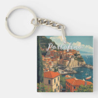 Vintage Style Portofino Genova Italien