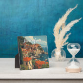 Vintage Style Portofino Genova Italy Fotoplatte (InSitu)