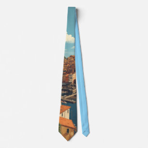 Vintage Style Portofino Genua Italien Krawatte