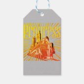 Vintage Style Progress Geschenkanhänger (Vorderseite)