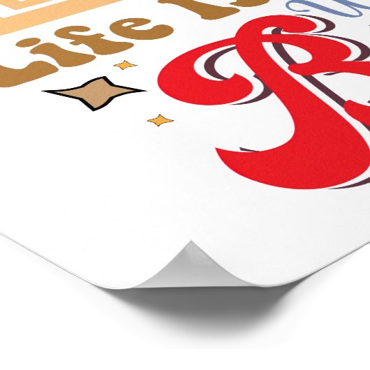 Vintage Style Reading & Library Graphic Poster (Ecke)