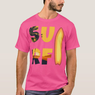 Vintage Style Sommer kommt Lass uns surfen T-Shirt