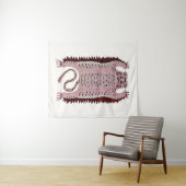 Vintage Style Tiger Wandteppich (Beispiel (Horizontal))