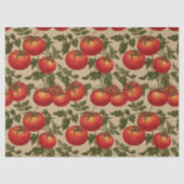 Vintage Style Tomatoes Seidenpapier (Vorderseite)