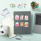 Vintage Style Valentines Sticker Sheet (iPad Hülle)