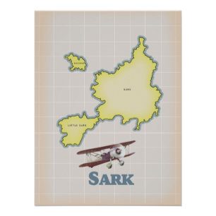 Vintage Styleskarte Poster