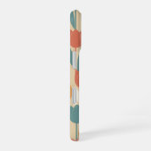 Vintage Stylized Tulips iPhone 16 Hülle (Rechte Seite)