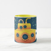 vintage submarine mug tasse (Zentrum)