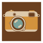 Vintage Sucher-Kamera Poster (Vorderseite)