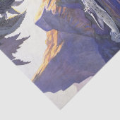 Vintage Südseeinsel Seidenpapier (Ausschnitt)