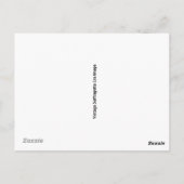 Vintage Suffragettes Niedliches Girl-Image Postkarte (Rückseite)